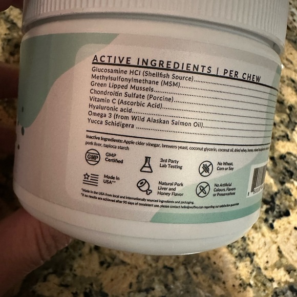 Wuffes advanced hip and joint support dog chews - Picture 5 of 6